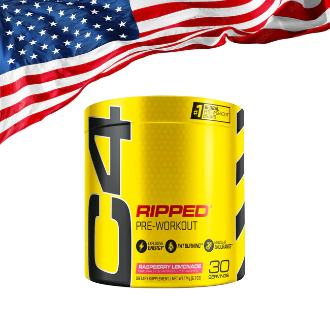C4-RIPPED-30-SERVINGS-RASPBERRY-LEMONADE C4 RIPPED - Image 1
