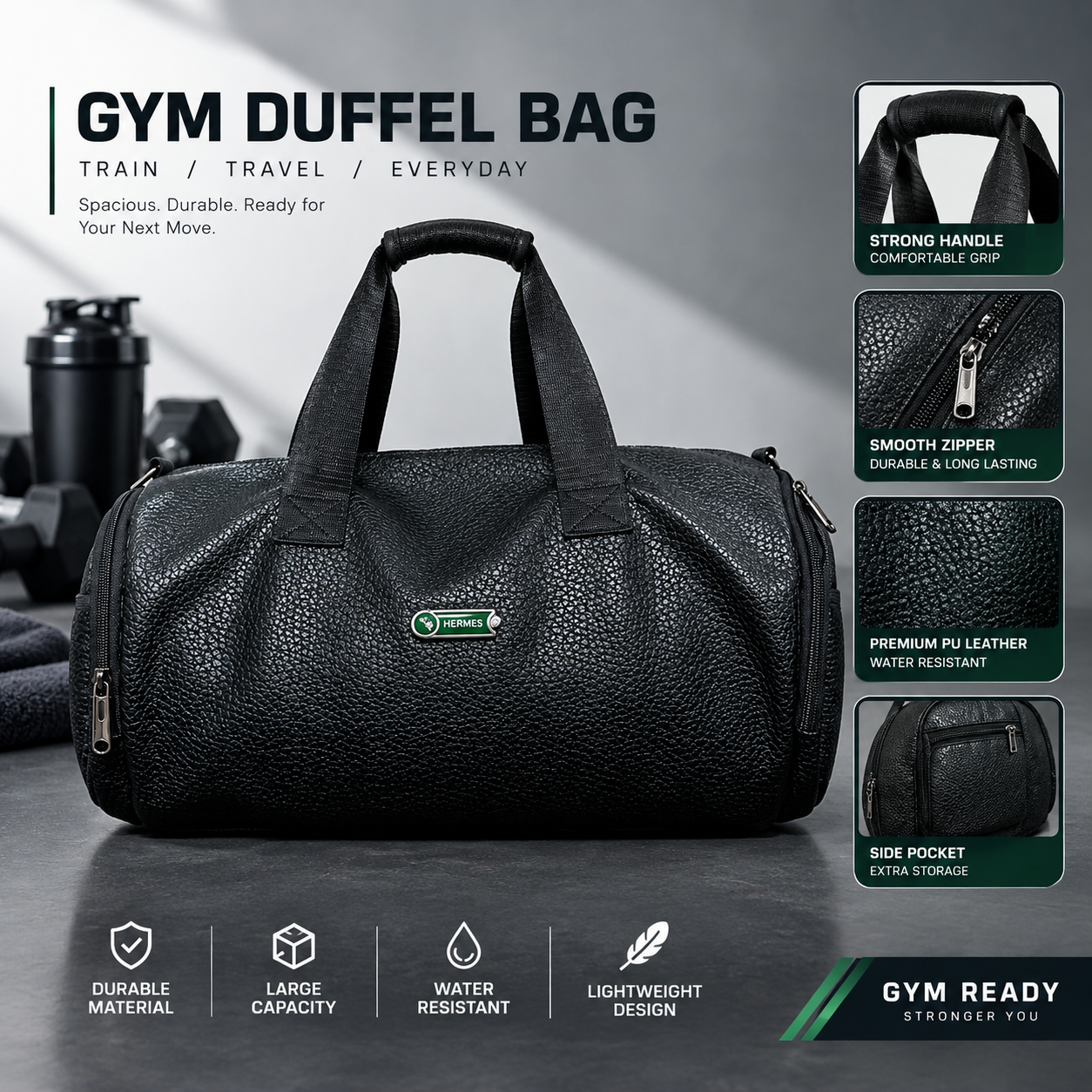 ChatGPT Image Sep 20, 2026, 02_25_20 PM GYM DUFFEL BAG - Image 1